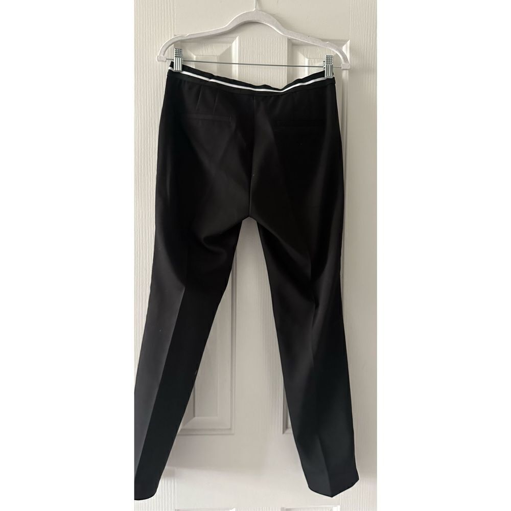 Zara Basic Black Work Pants - Size Medium - Stret… - image 5